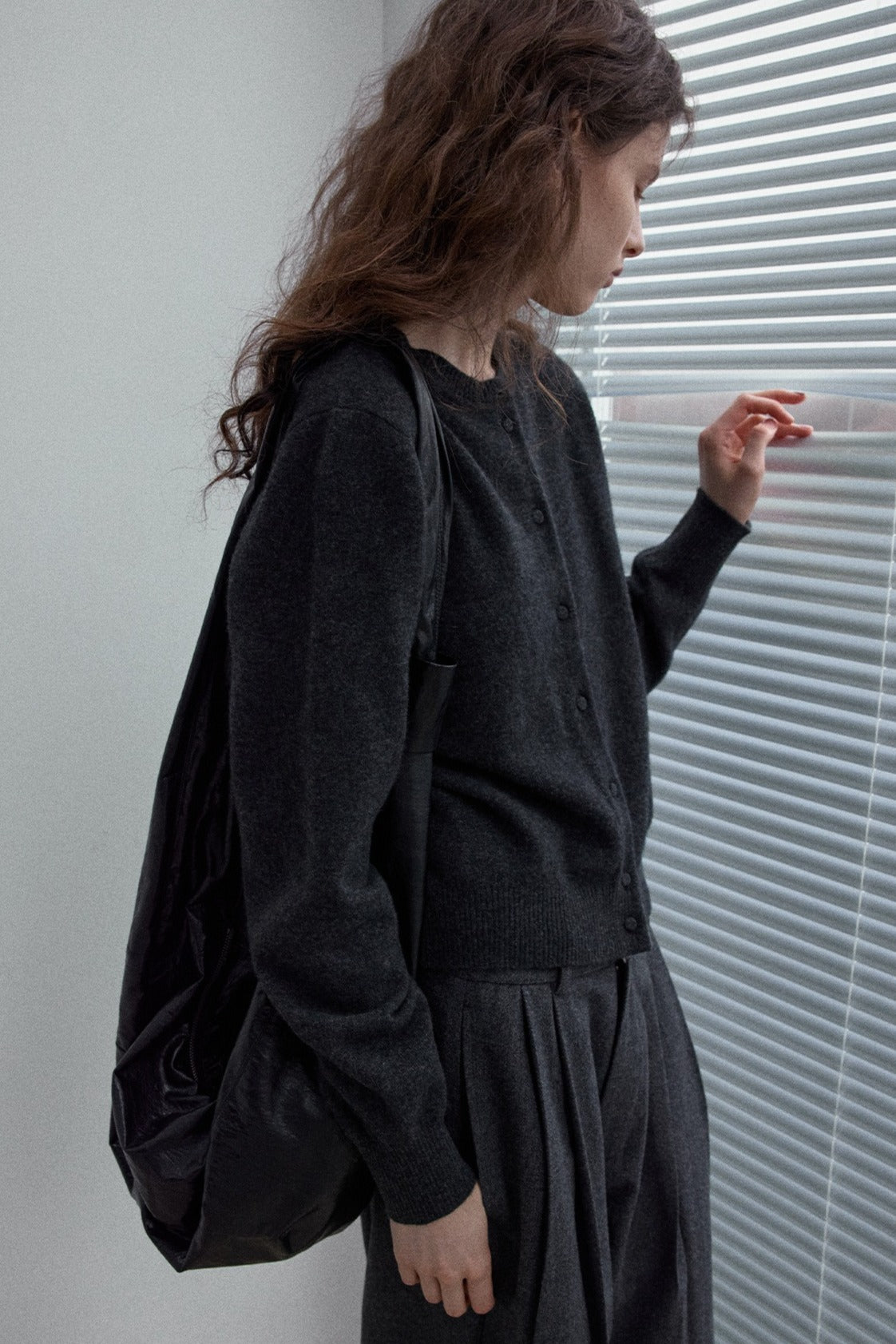 100% wool basic soft cardigan | 10 color