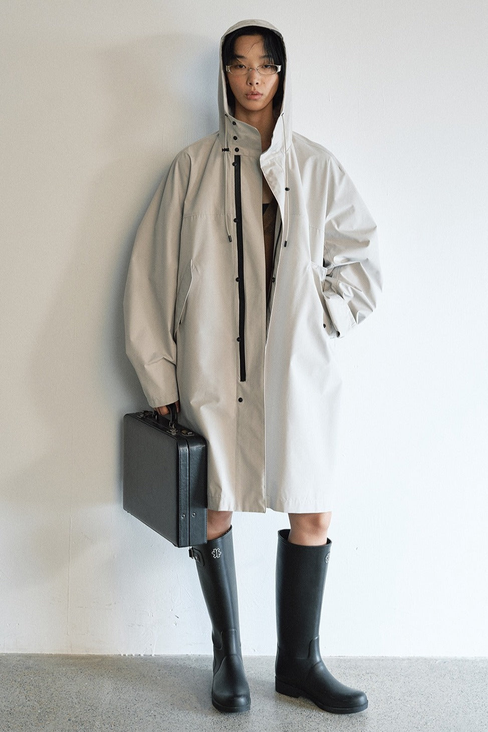 Lightweight outdoor style relaxed fit trench coat | 3 color