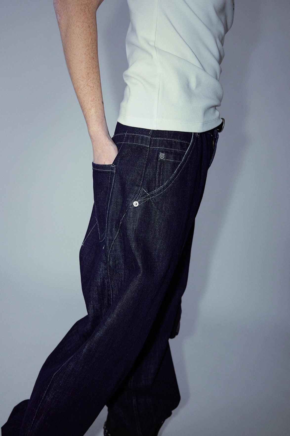 Jeans holgados estilo baggy 100% algodón | 2 colores