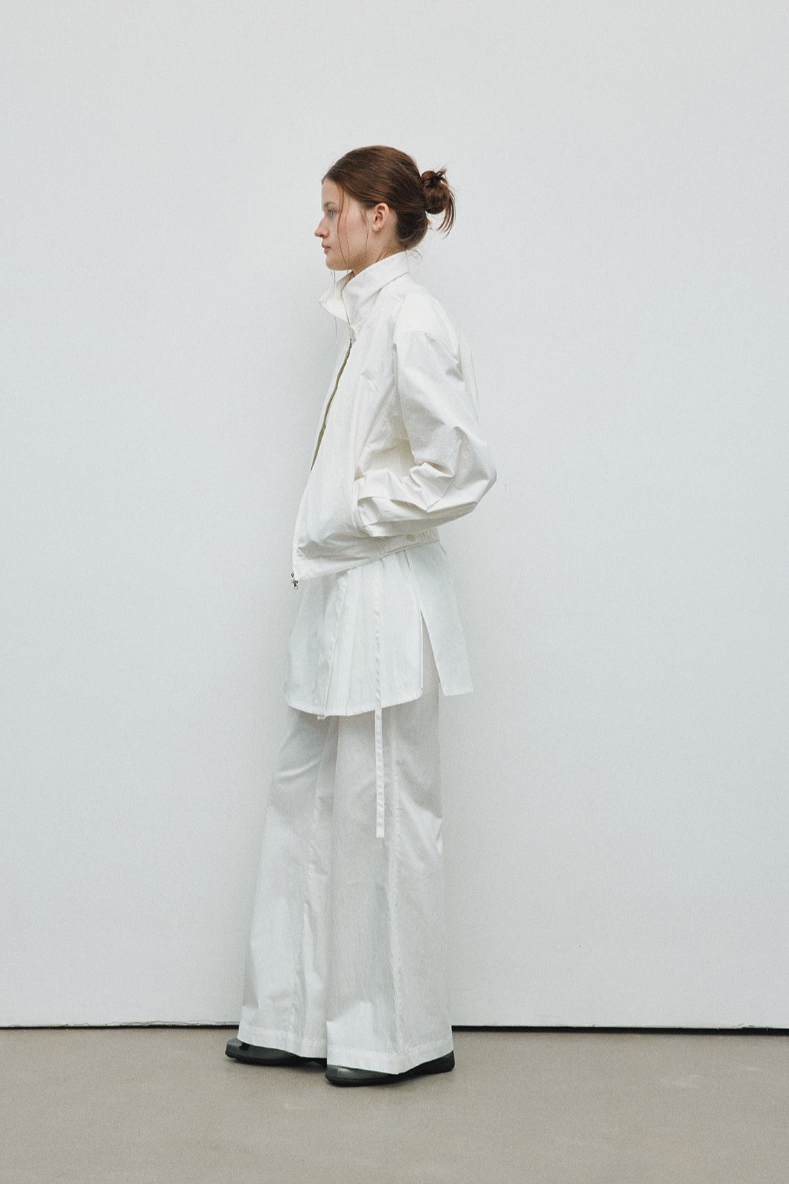 Cotton blend minimalist versatile shirt jacket | 3 color