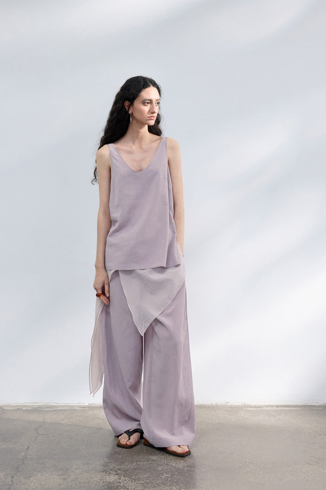 Cotton blend soft and flowing skirt accessories | 3 color