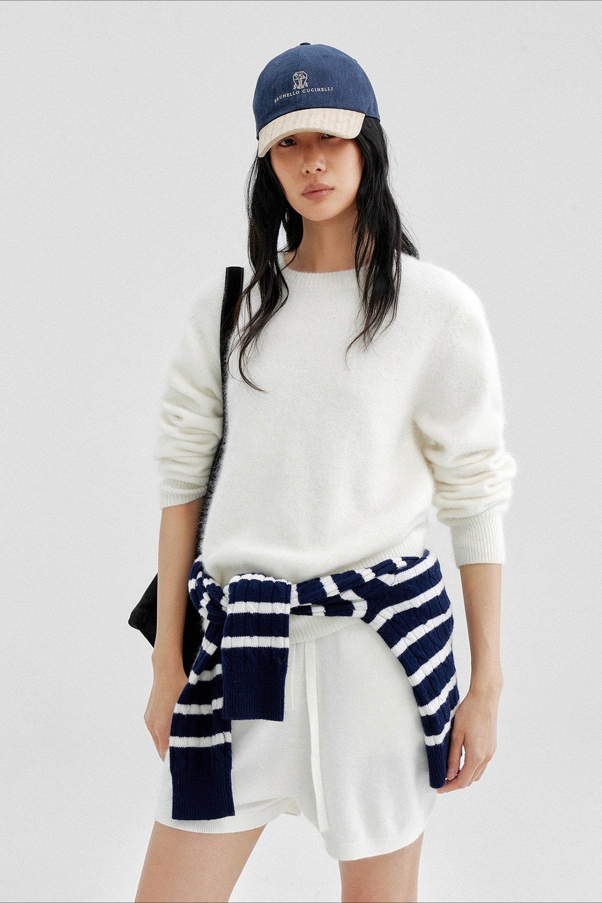 Wool blend soft and cozy long hair sweater | 4 color