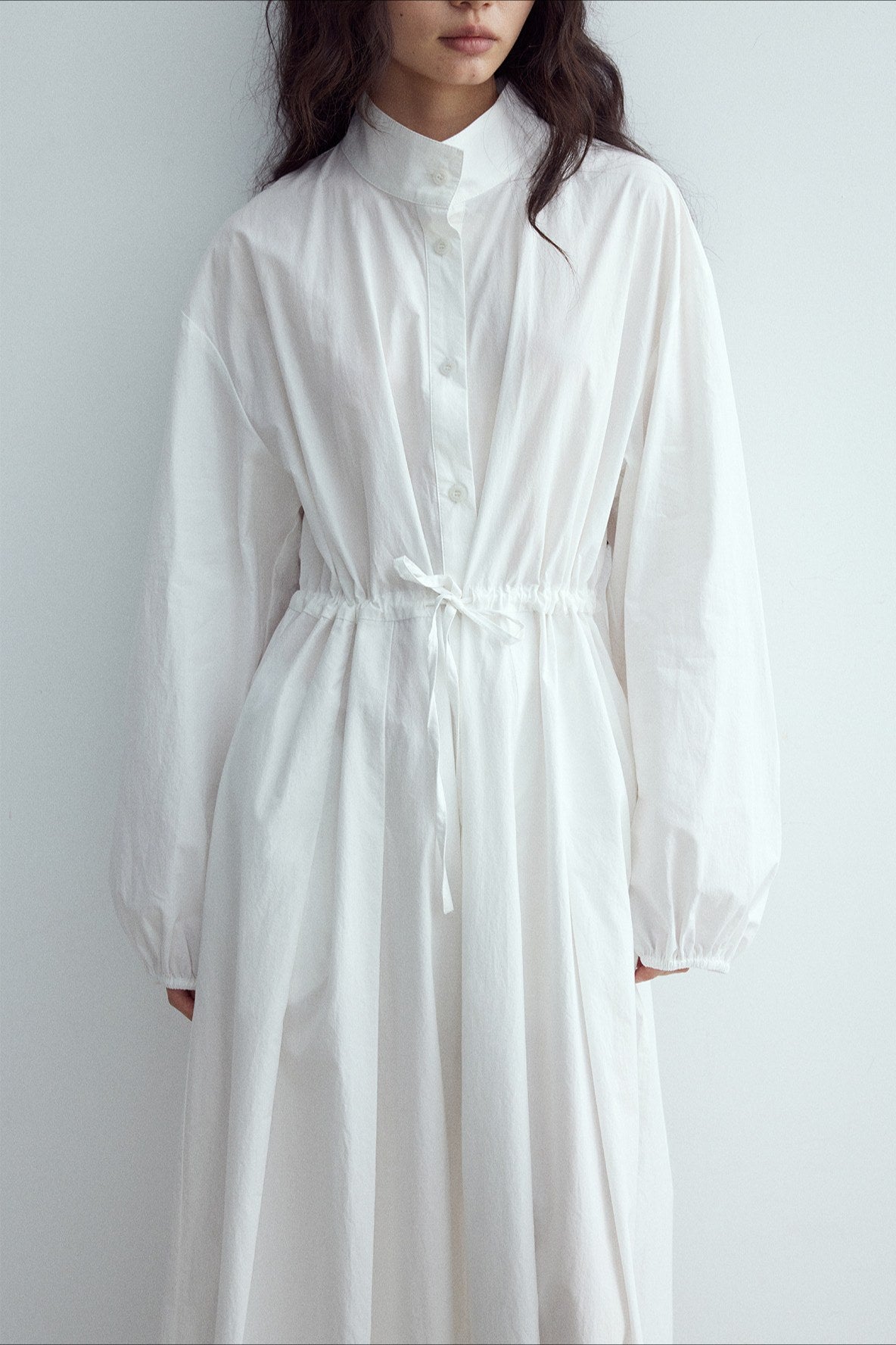Vestido camisero de talle alto y relajado | 3 colores