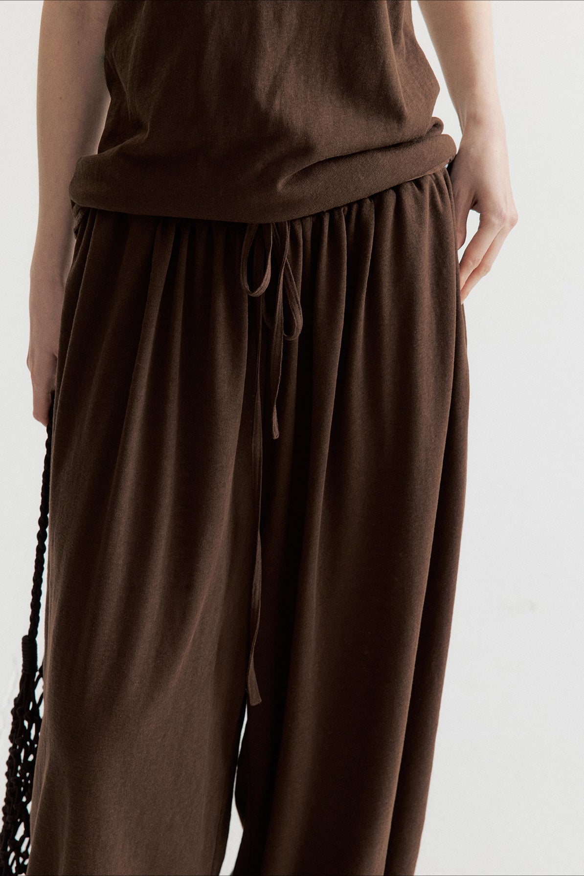 Cotton blend relaxed-fit comfortable pants | 5 color