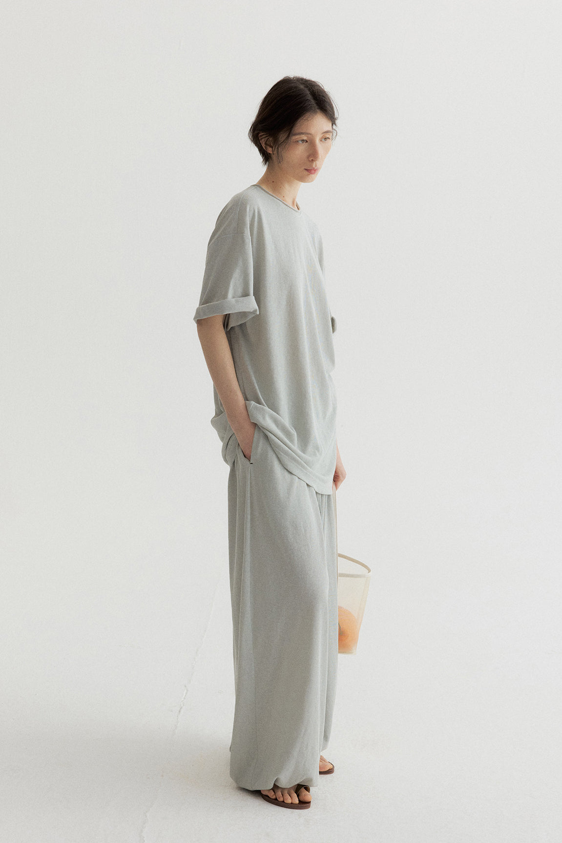 Cotton blend relaxed-fit comfortable pants | 5 color