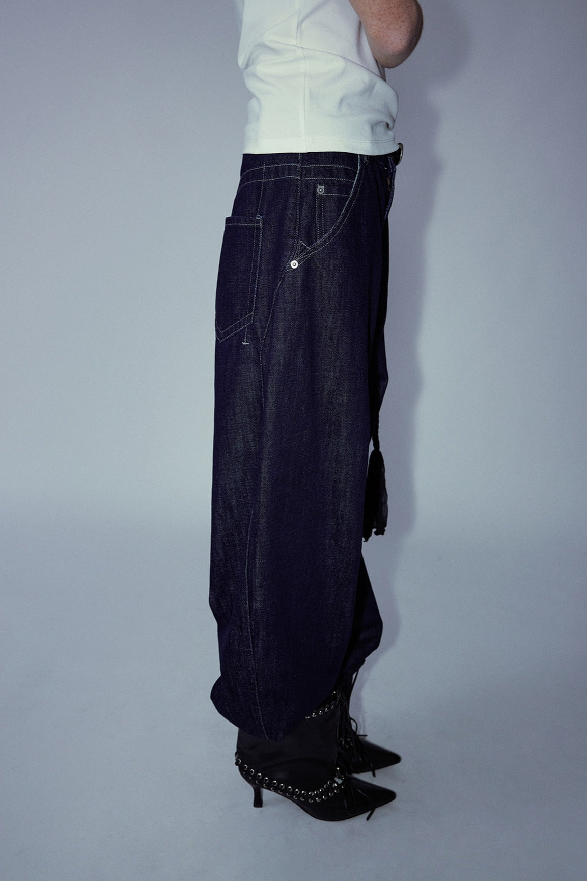 Jeans holgados estilo baggy 100% algodón | 2 colores