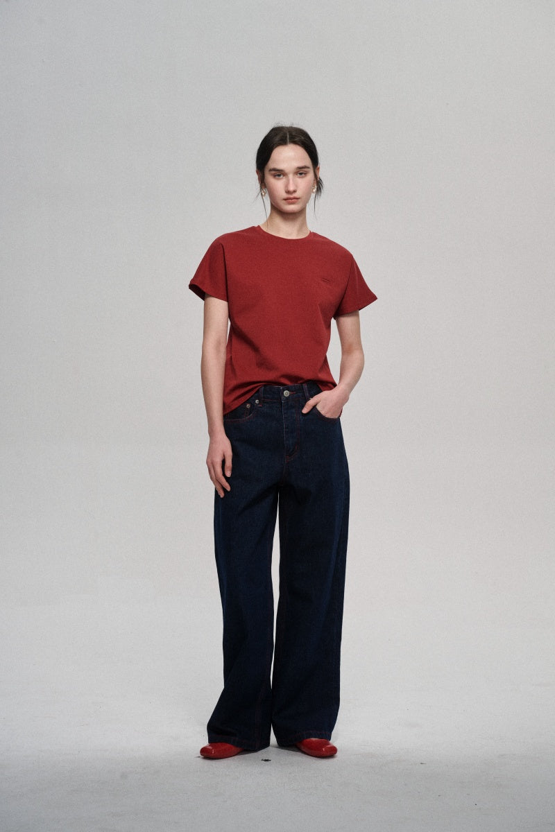 T-shirt confortable et extensible en mélange de lyocell | 2 couleurs