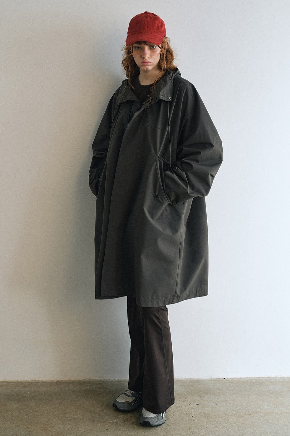 Lightweight outdoor style relaxed fit trench coat | 3 color