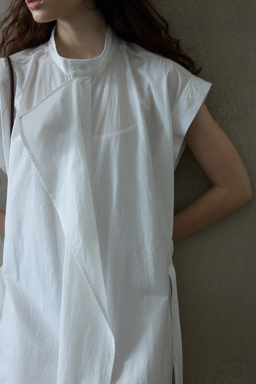 Robe 100 % coton texturée à volants | 3 couleurs