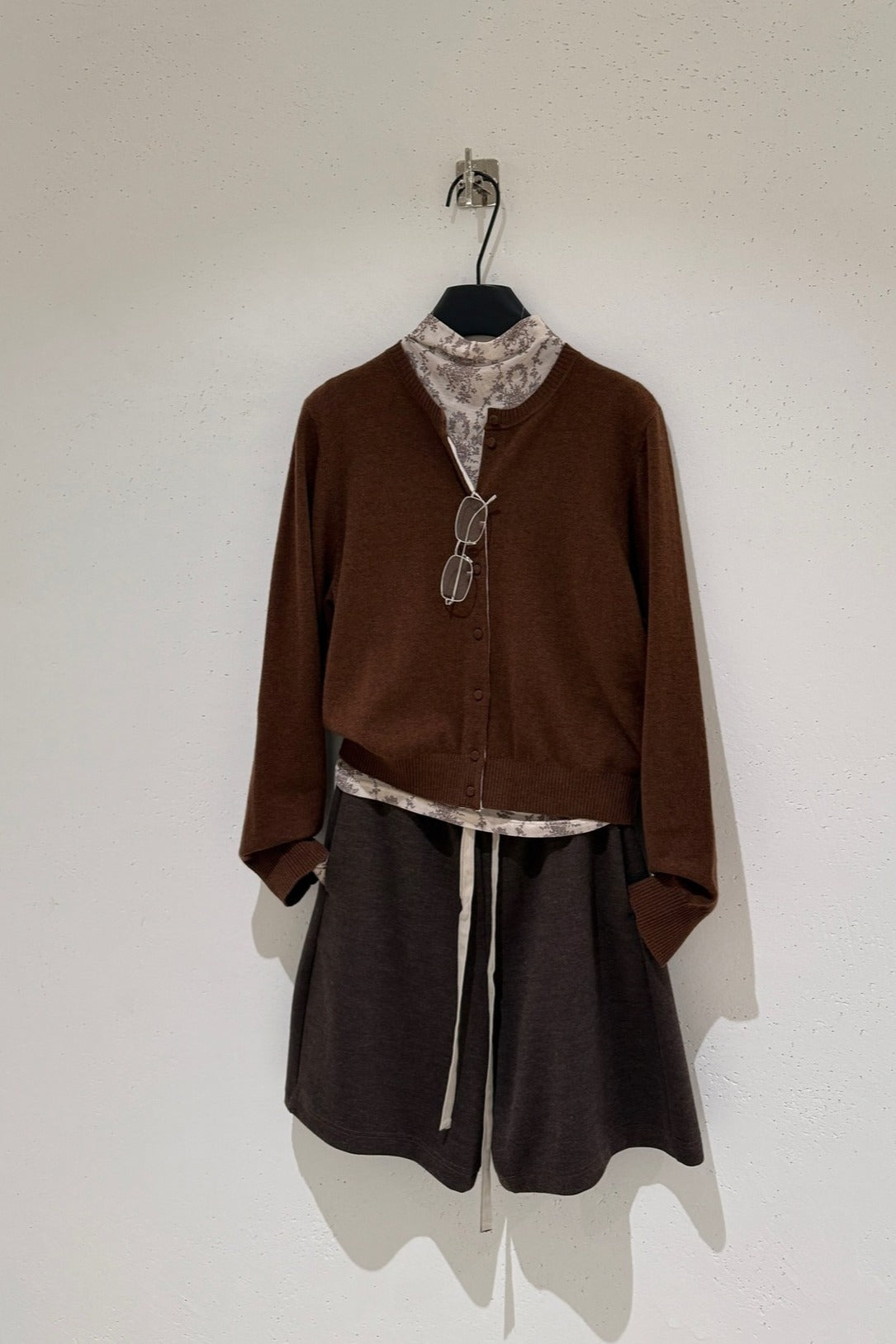 100% wool basic soft cardigan | 10 color