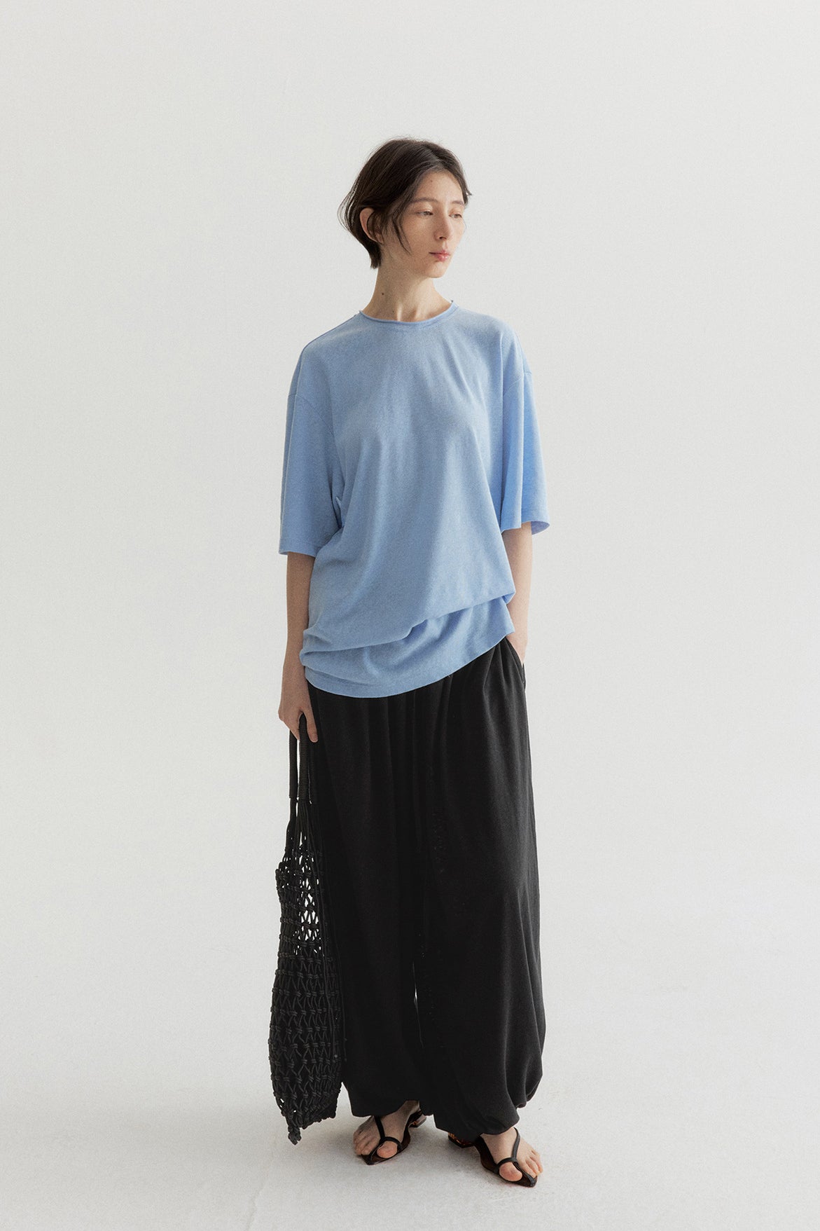 Cotton blend relaxed-fit comfortable pants | 5 color
