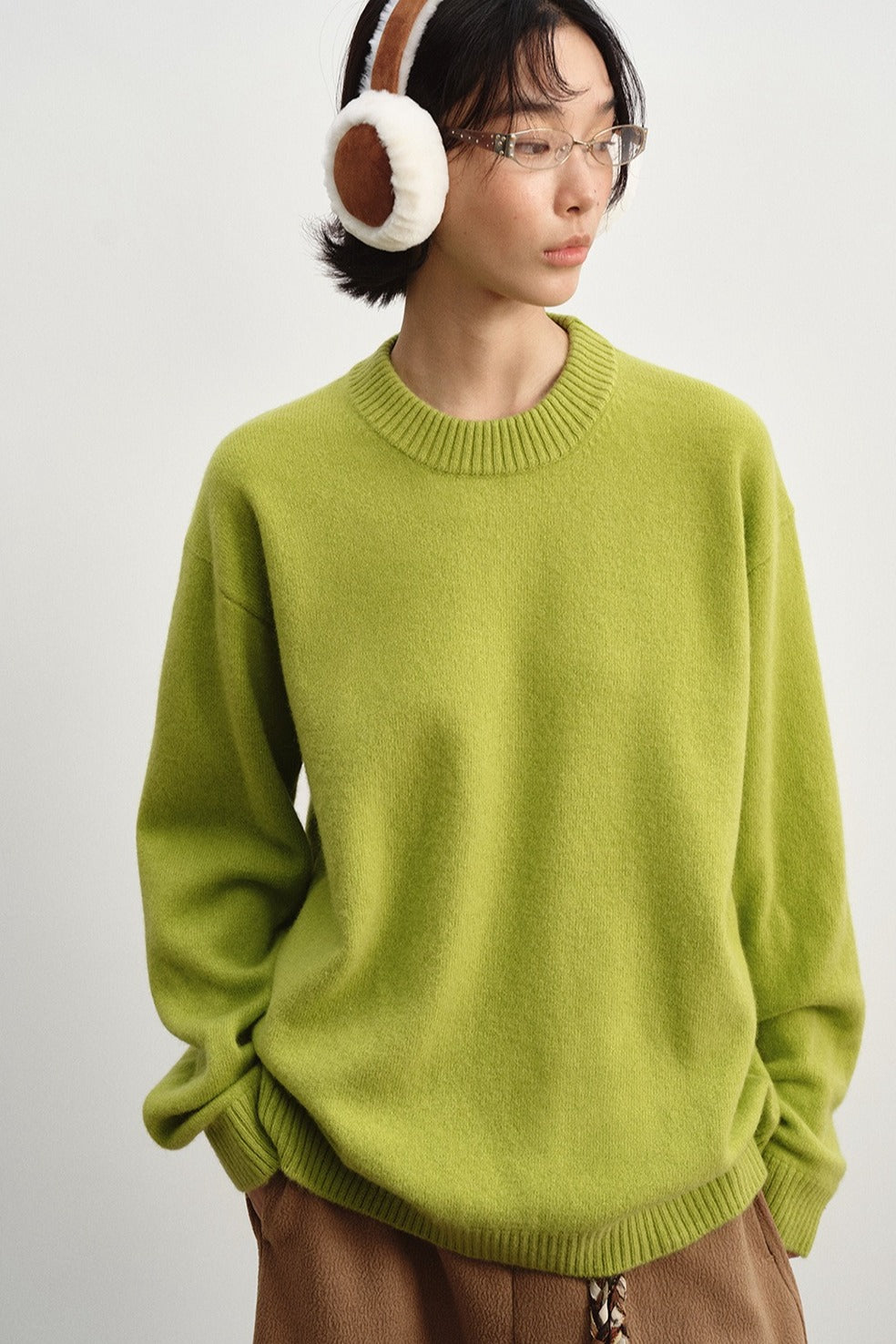 100% wool soft touch warm sweater | 4 color