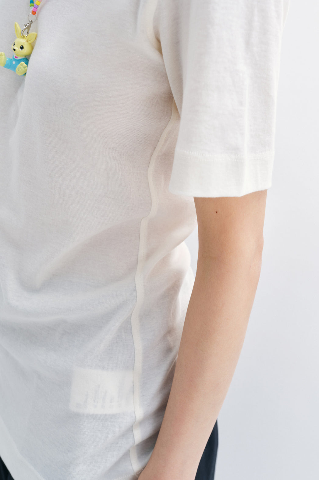 100% cotton semi sheer soft T-shirt | 4 color