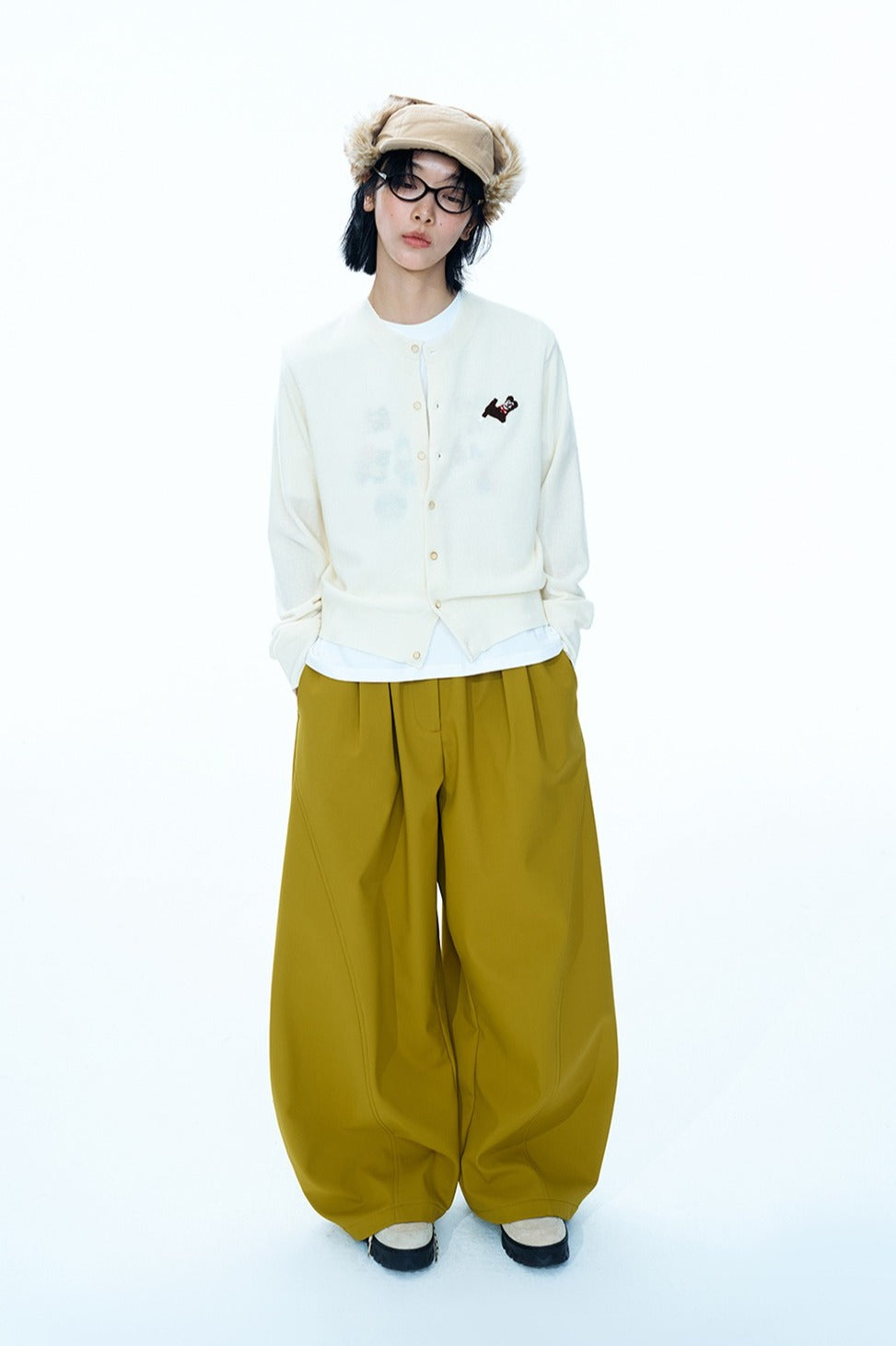 100% wool dog pattern sweater | 6 color