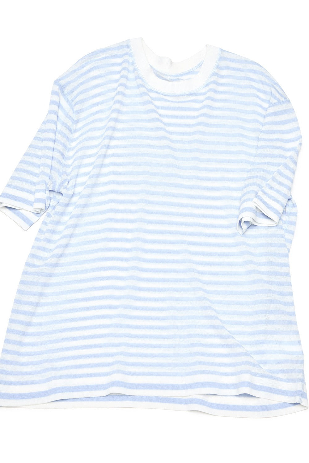 Relaxed-fit striped loose T-shirt | 4 color