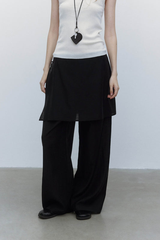 Lyocell blend cloud-soft two-piece set pants | 2 color