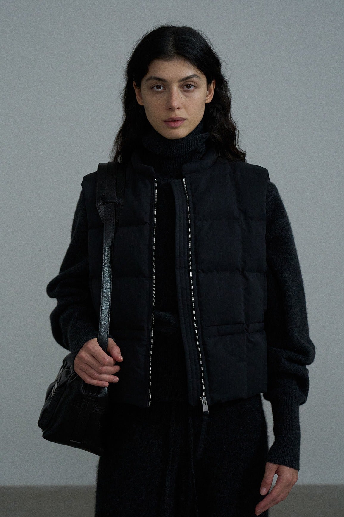 Pull col roulé à manches lanternes 100 % laine douce au toucher | 3 couleurs