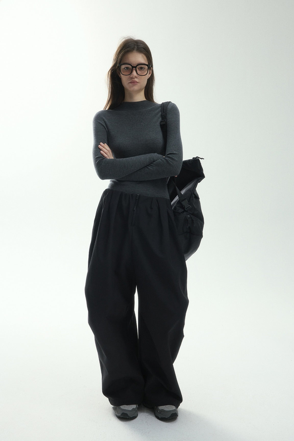 Cómodo pantalón de chándal de polar estilo paracaídas | 3 colores