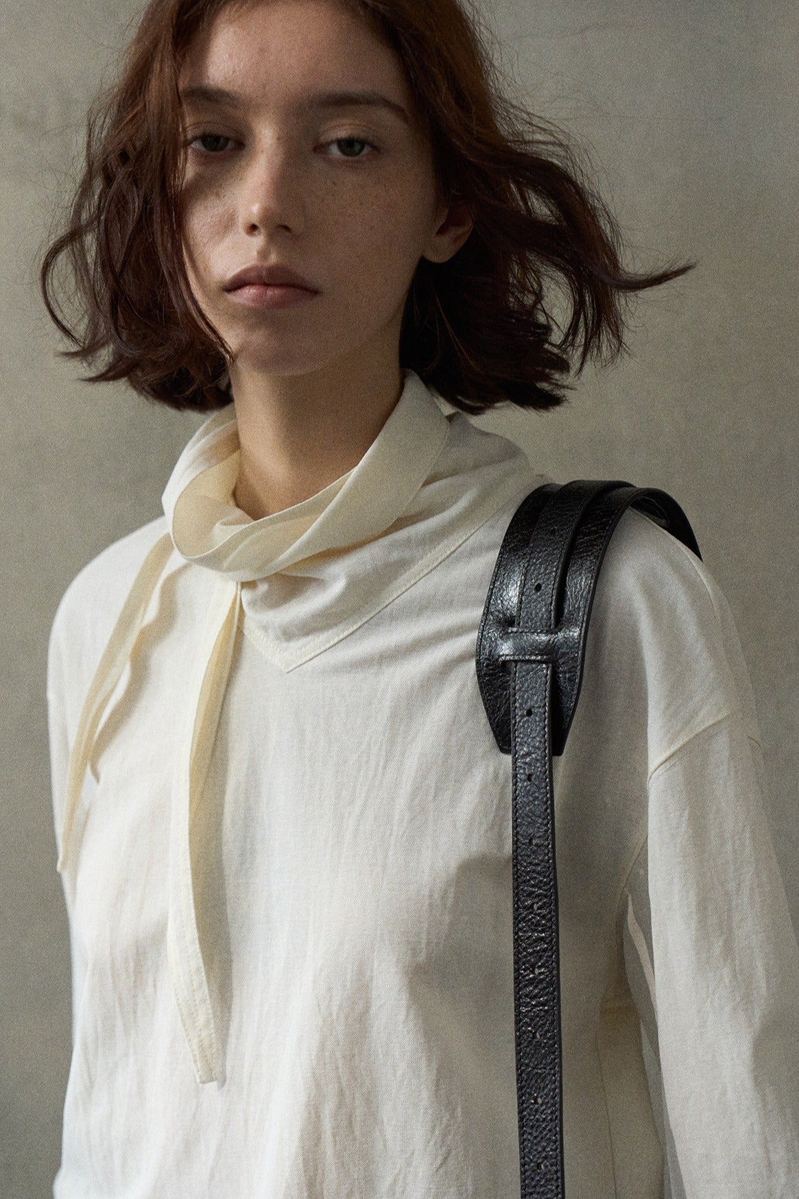 Cotton blend soft touch turtleneck top | 4 color