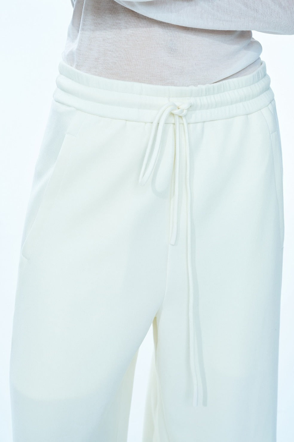 Relaxed fit straight-leg casual pants | 3 color