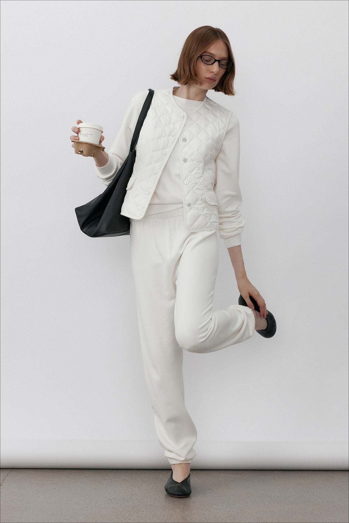 Goose down warm & cozy diamond-quilted vest | 2 color