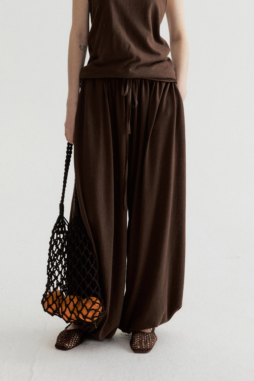 Cotton blend relaxed-fit comfortable pants | 5 color