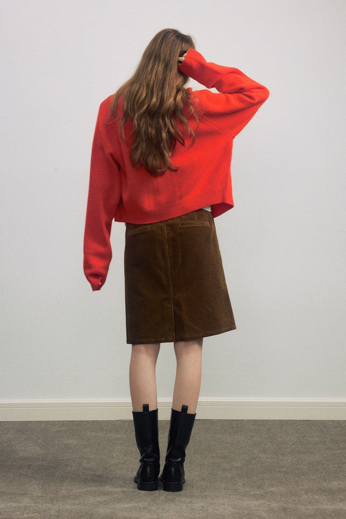 100% wool wide placket cardigan | 5 color