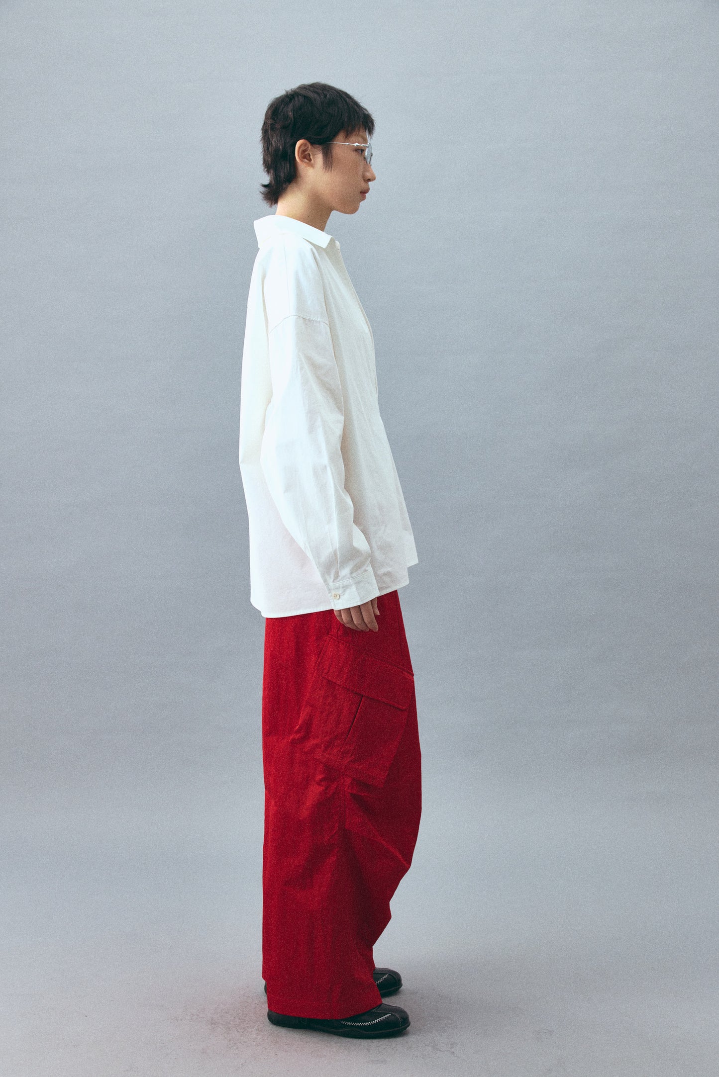 Pantalon décontracté élégant à grandes poches