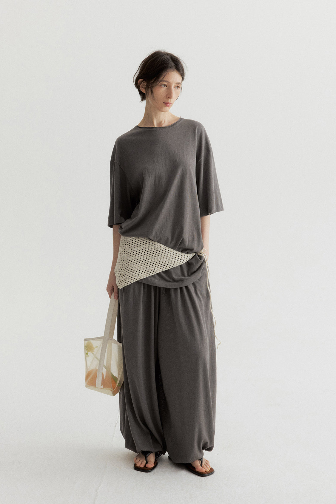 Cotton blend relaxed-fit soft T-shirt | 6 color