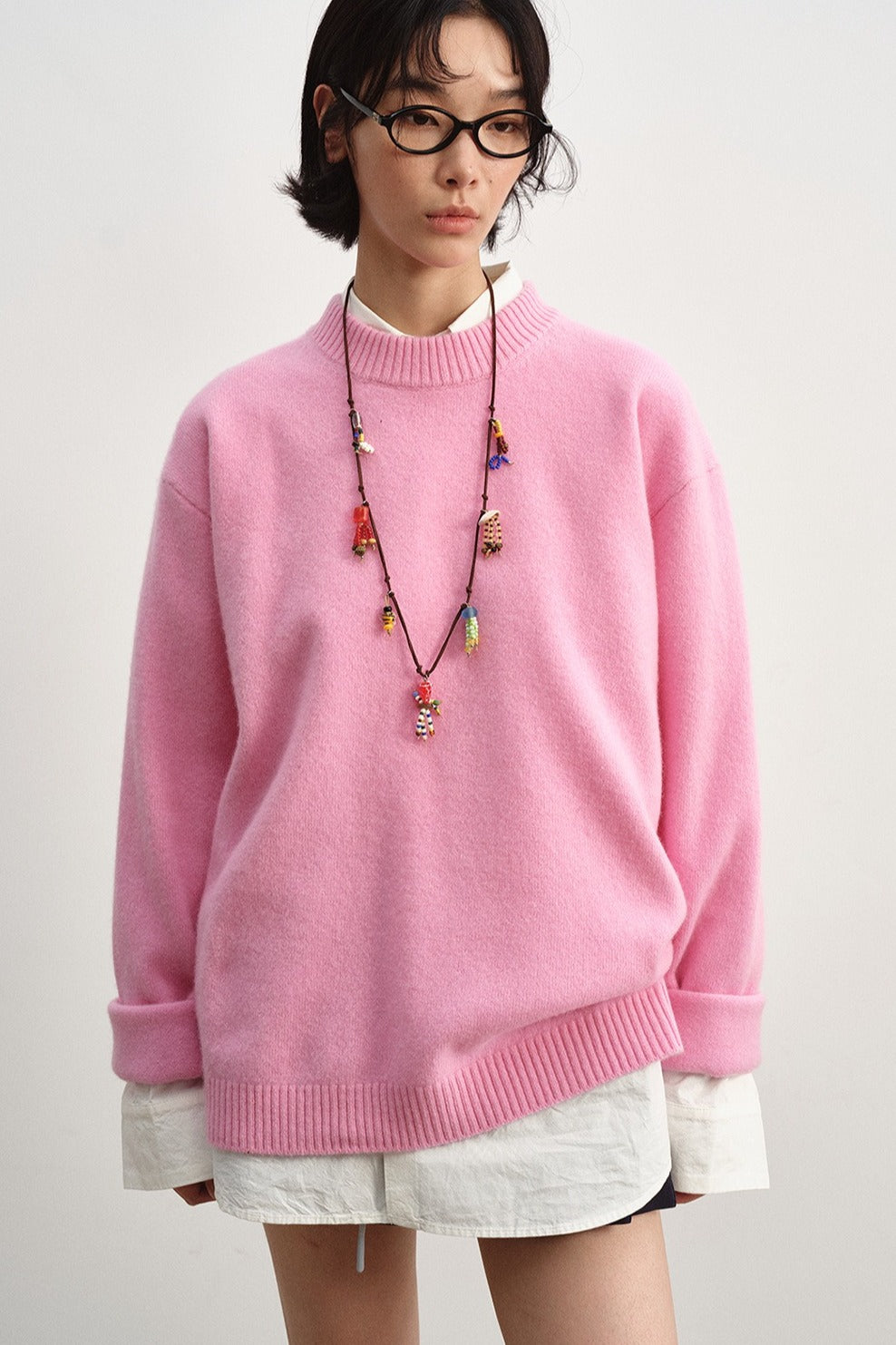 100% wool soft touch warm sweater | 4 color