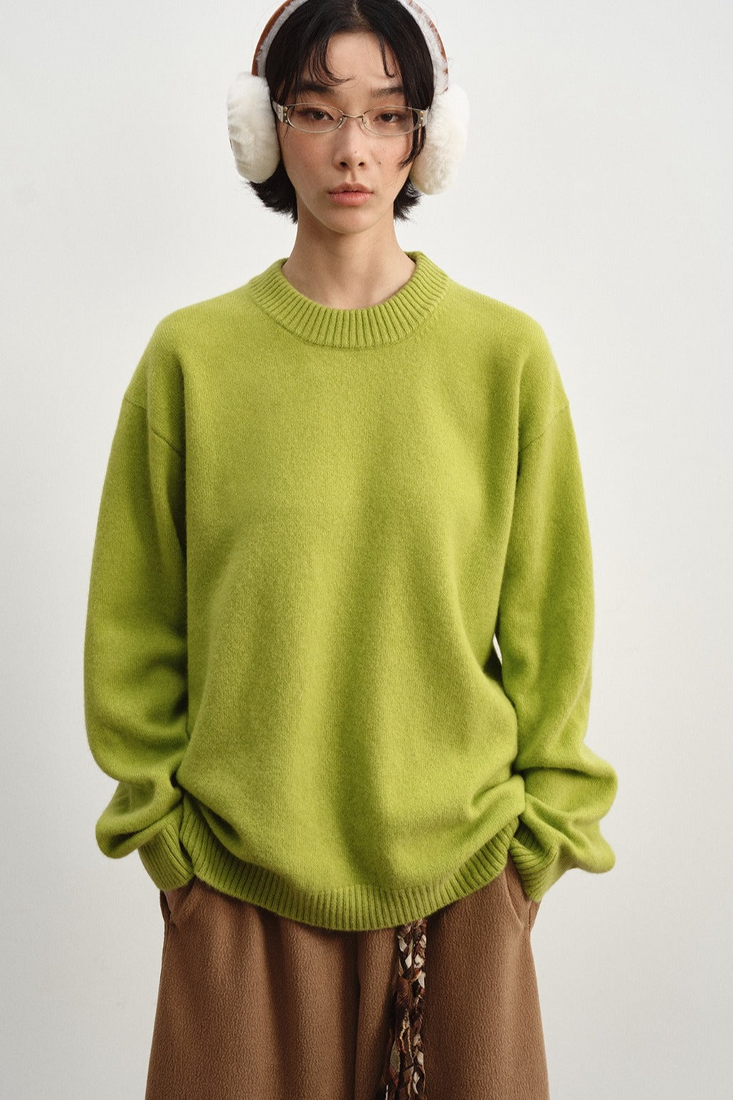 100% wool soft touch warm sweater | 4 color
