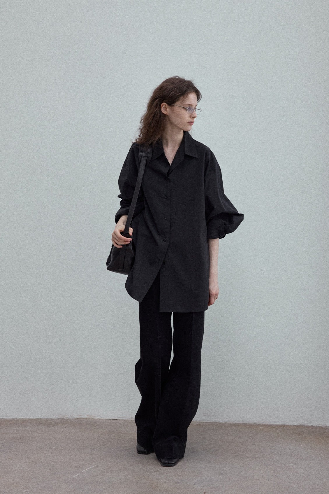100% washed cotton loose-fit shirt | 5 color