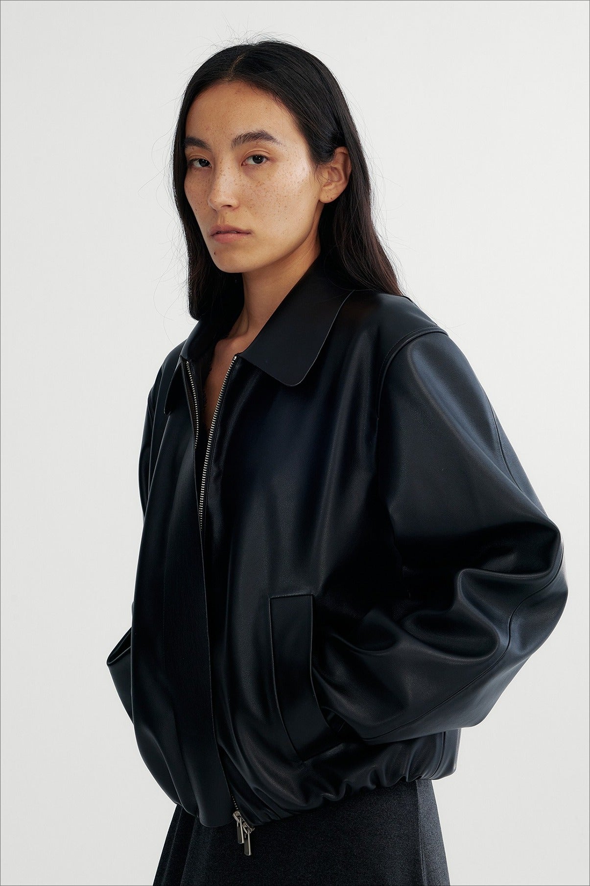 Cool edge vintage-style PU jacket | 2 color
