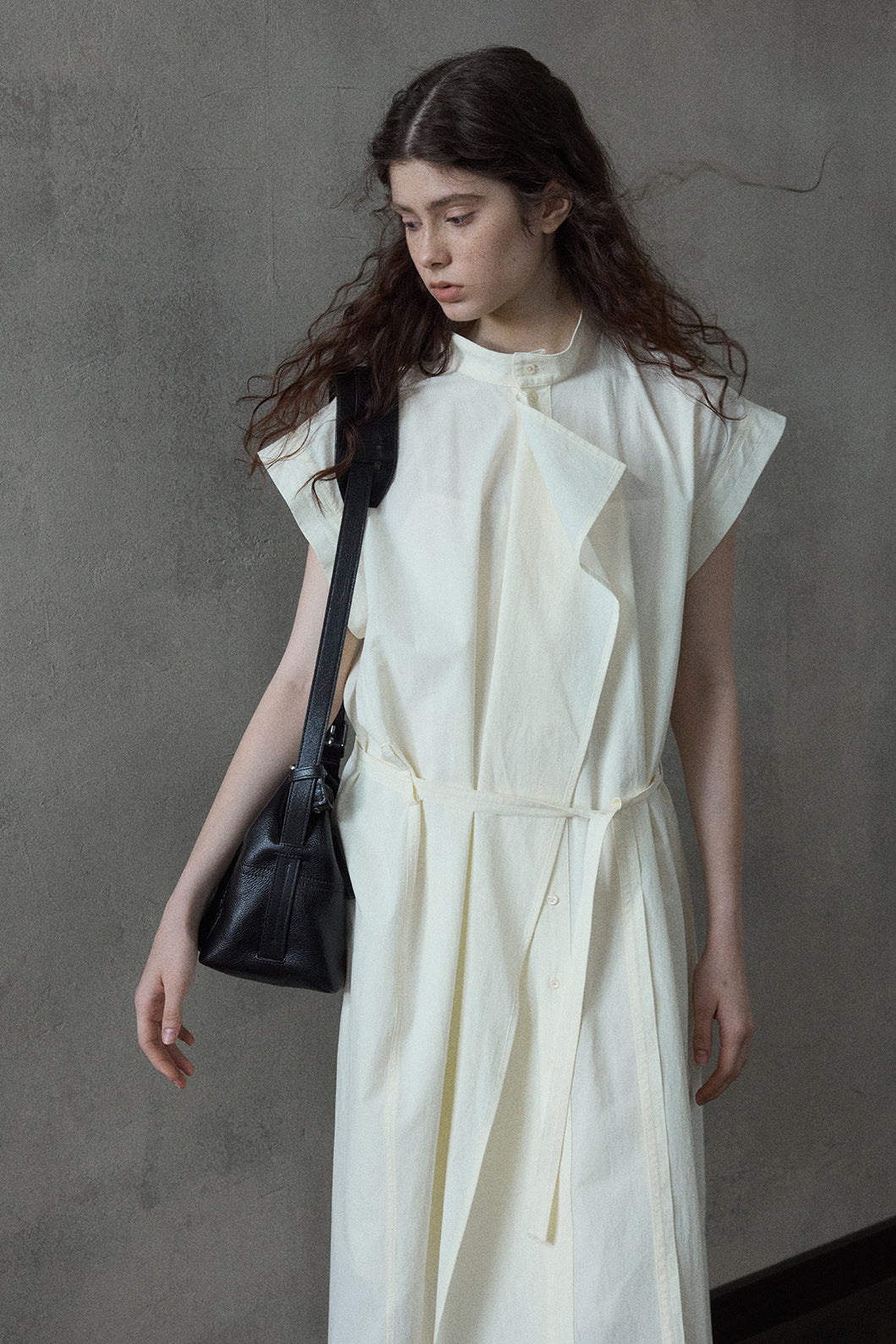Robe 100 % coton texturée à volants | 3 couleurs
