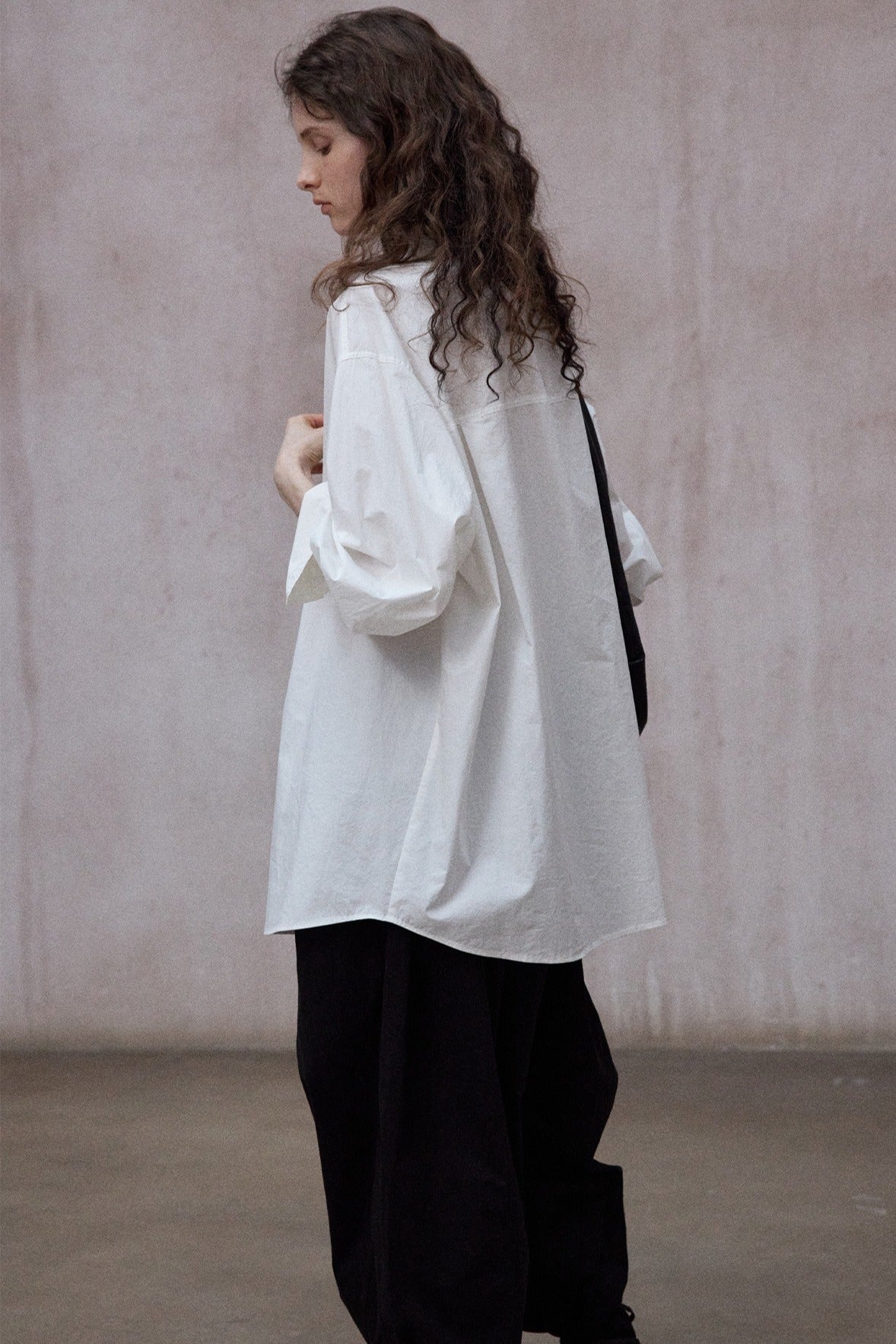 100% washed cotton loose-fit shirt | 5 color