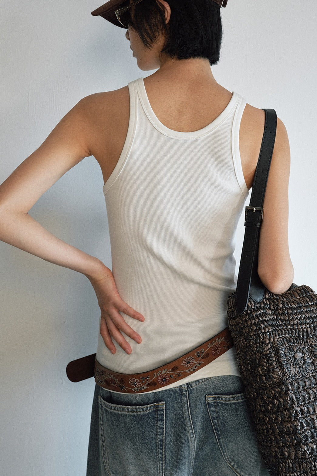 High stretch body-skimming comfort tank | 7 color