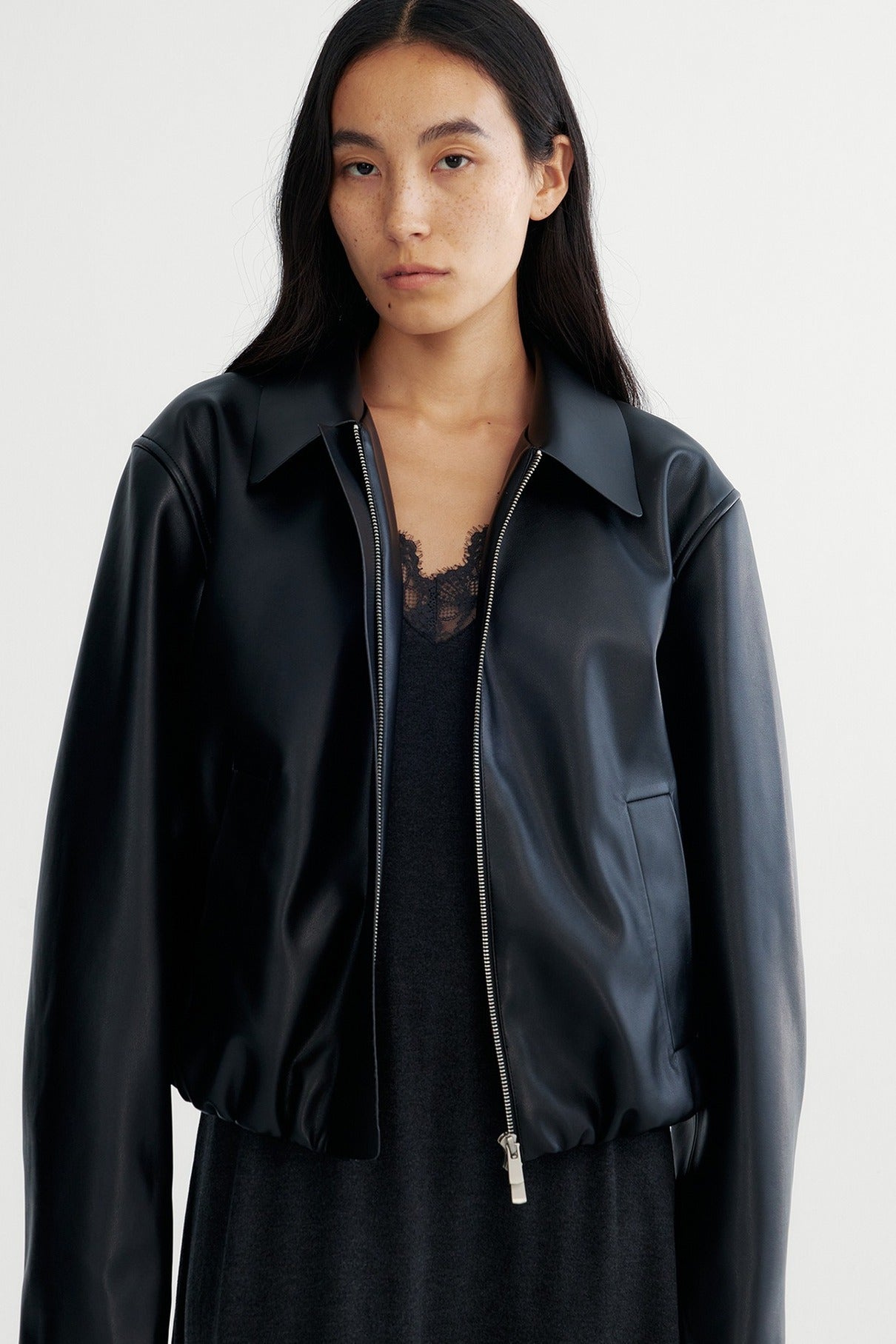 Cool edge vintage-style PU jacket | 2 color