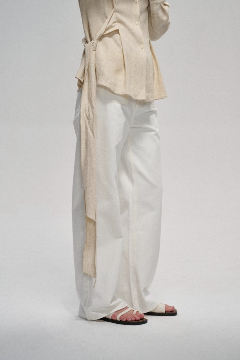 Jean droit classique 100 % coton