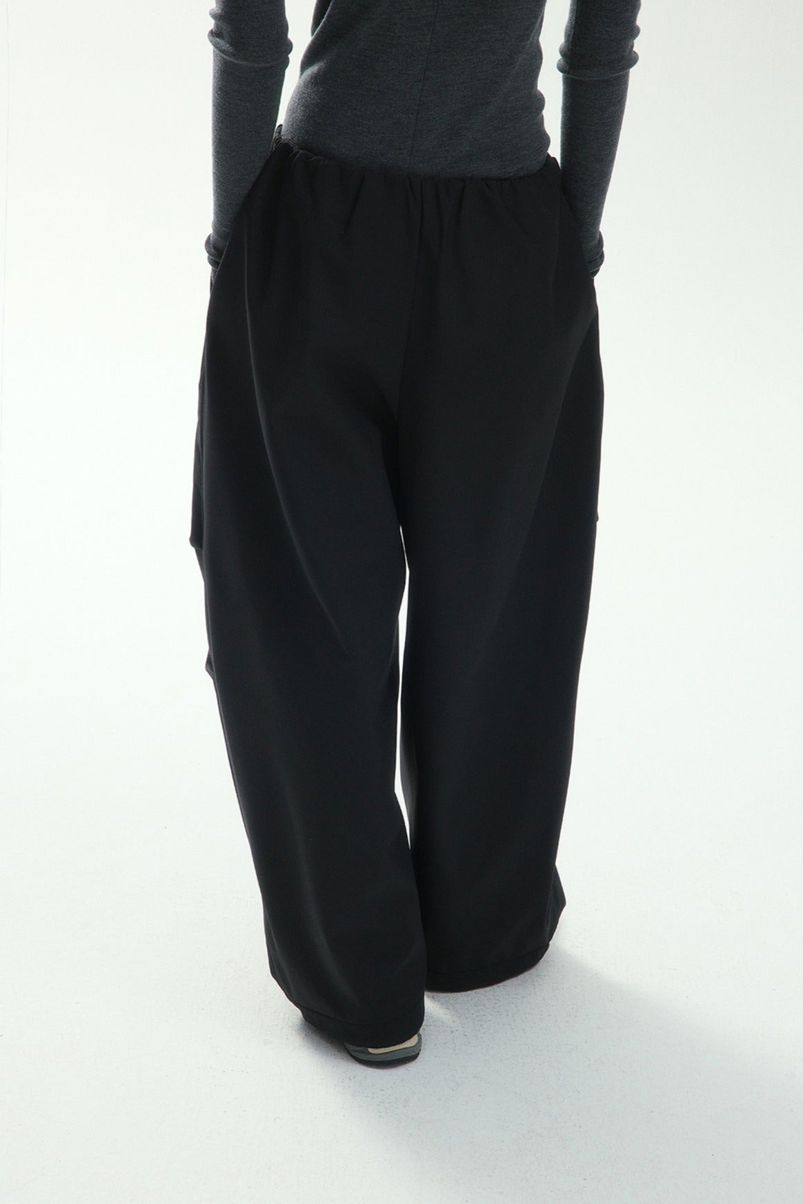Cómodo pantalón de chándal de polar estilo paracaídas | 3 colores