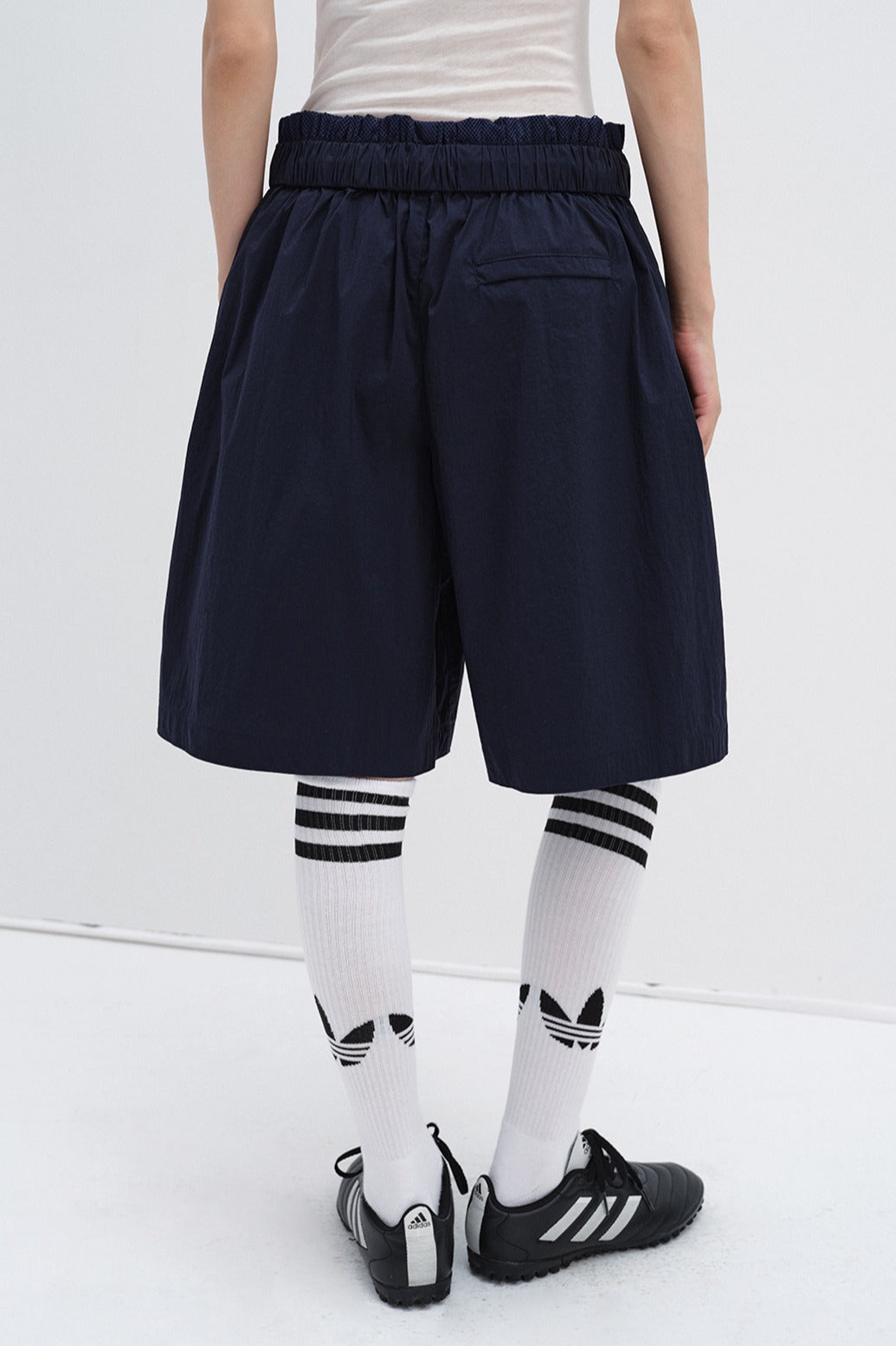 Versatile shorts with elastic waist | 3 color