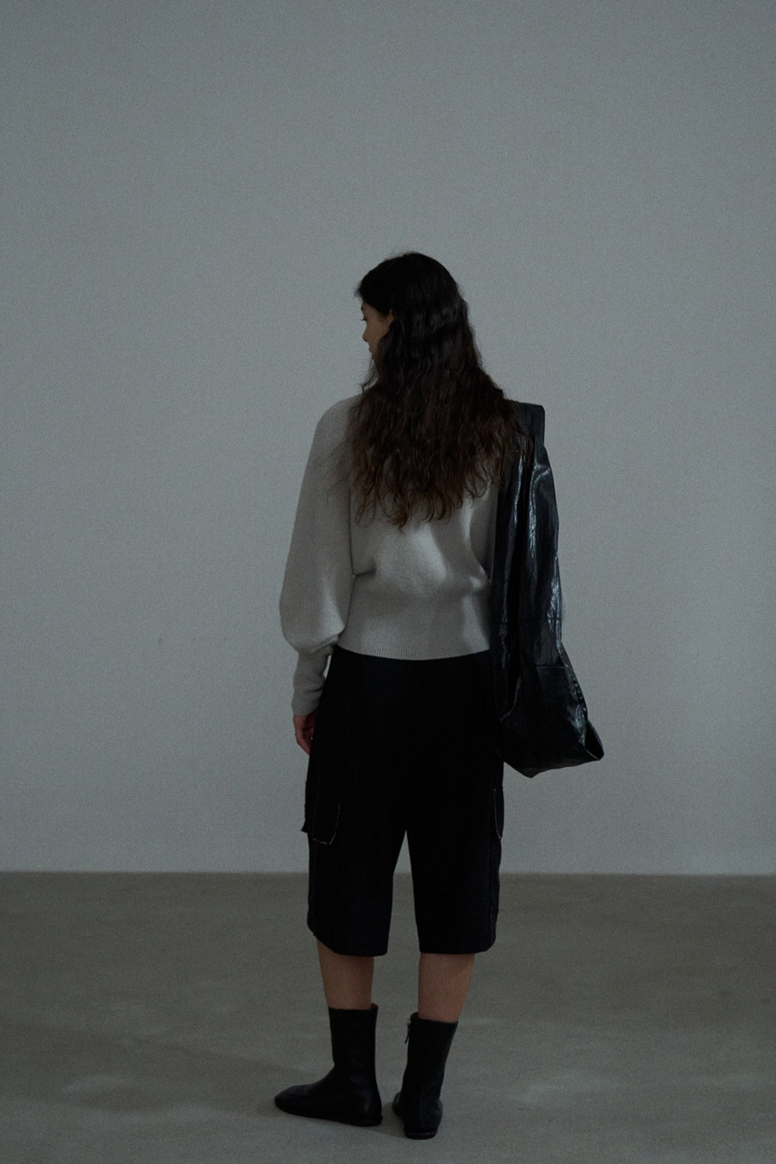 Pull col roulé à manches lanternes 100 % laine douce au toucher | 3 couleurs