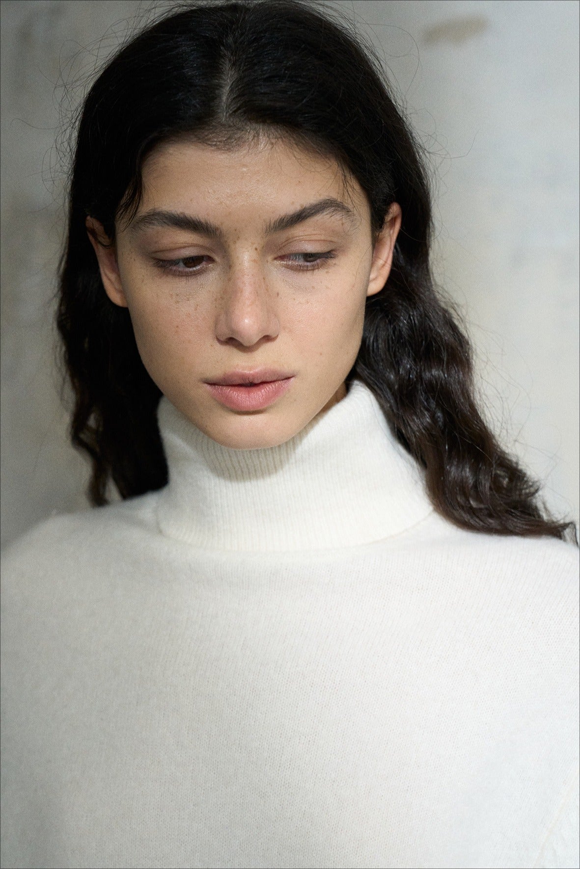 Pull col roulé à manches lanternes 100 % laine douce au toucher | 3 couleurs