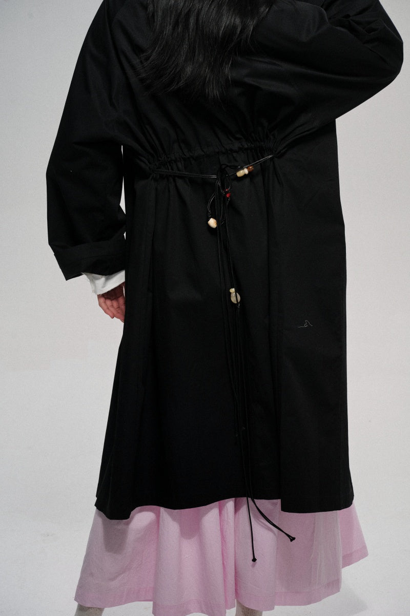 Gabardina de silueta estructurada 100% algodón | 2 colores