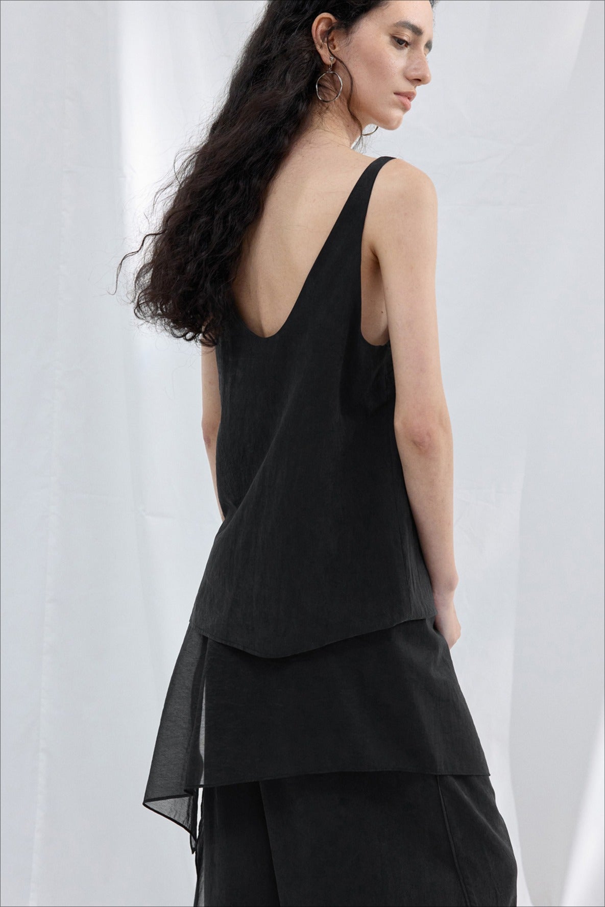 Cotton blend soft and flowing skirt accessories | 3 color