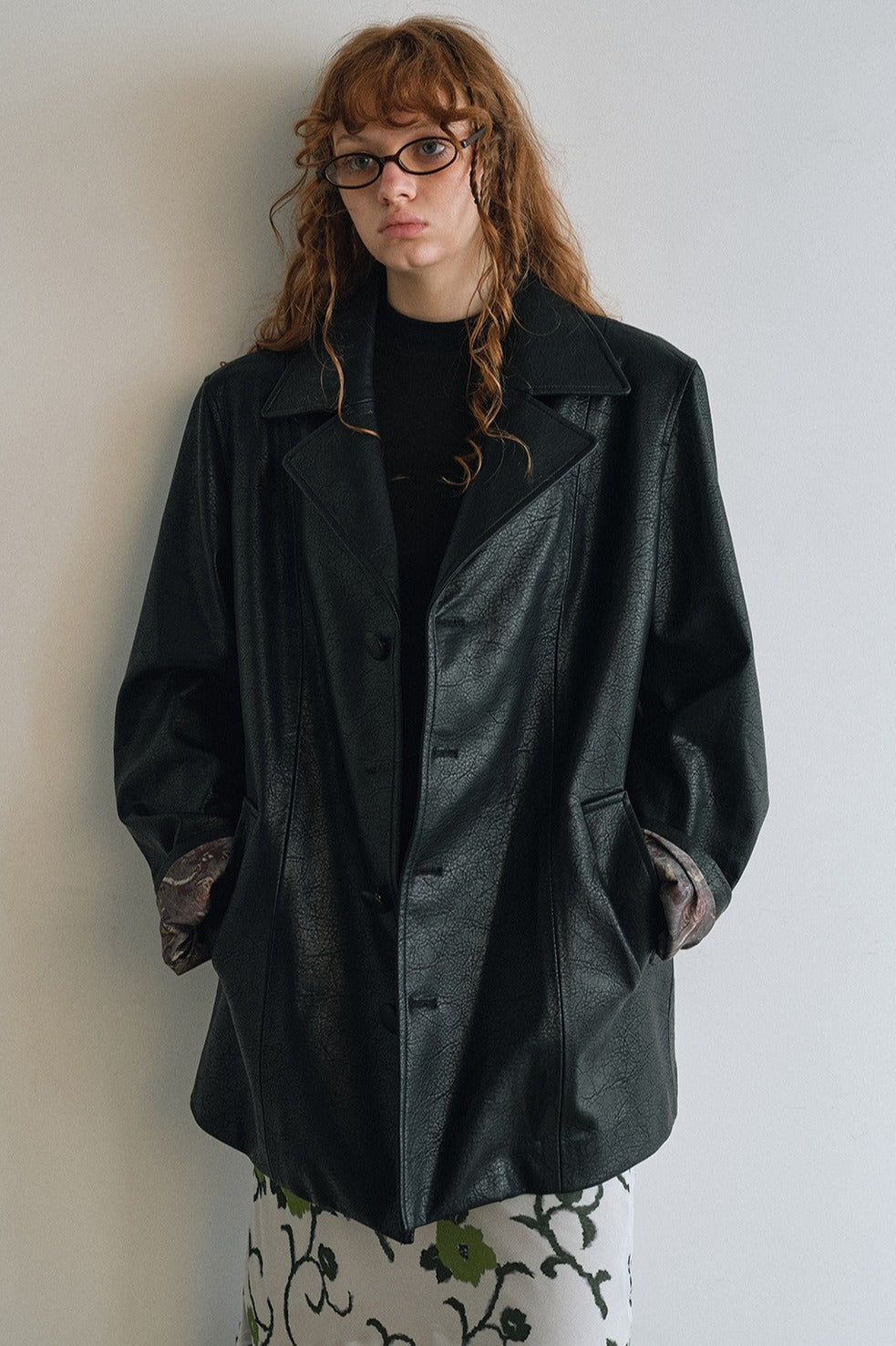 Structured loose fit chic blazer | 2 color