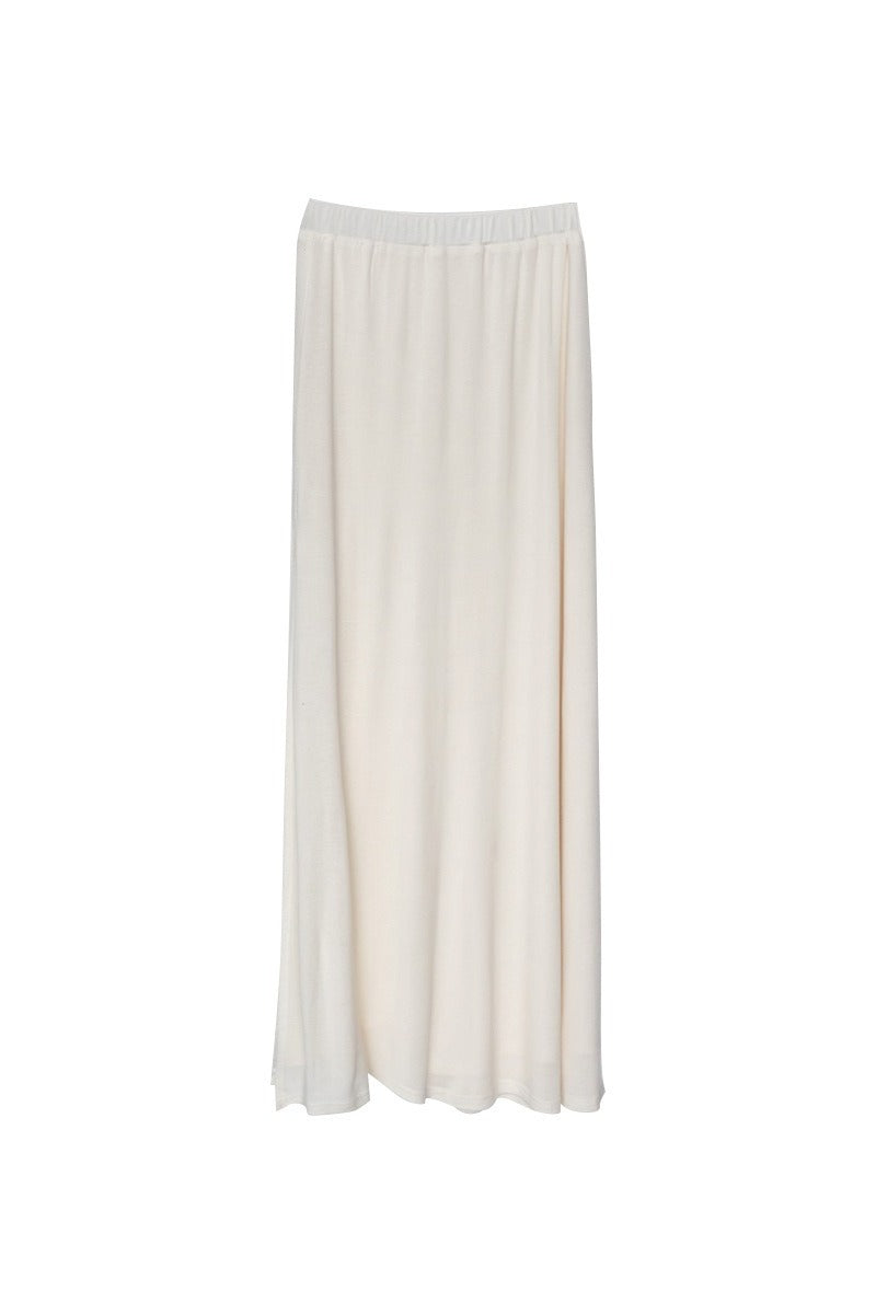 Modal-spandex high-waist maxi skirt | 3 color