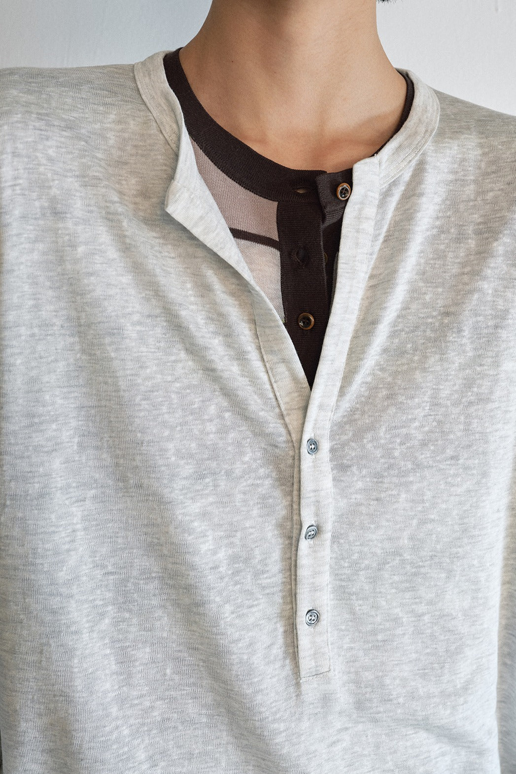 Lyocell blend lightweight loose T-shirt | 5 color
