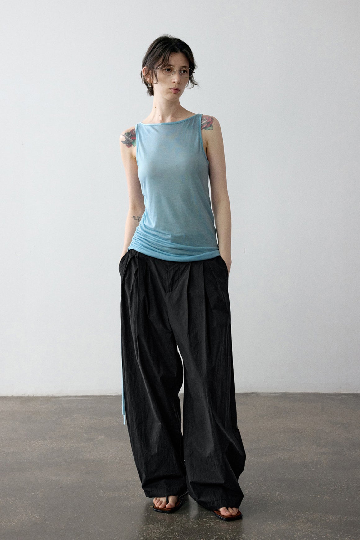 Lyocell blend soft and smooth vest top | 5 color