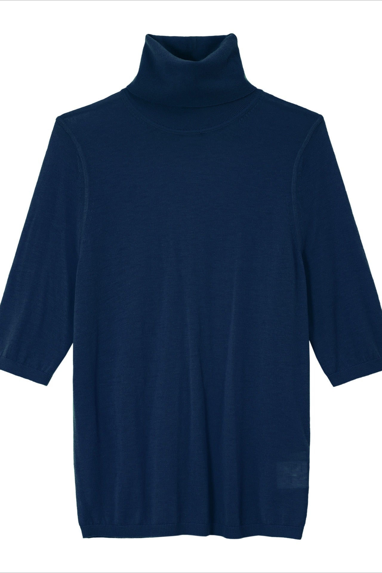 Wool blend stacked neck soft knitwear | 7 color