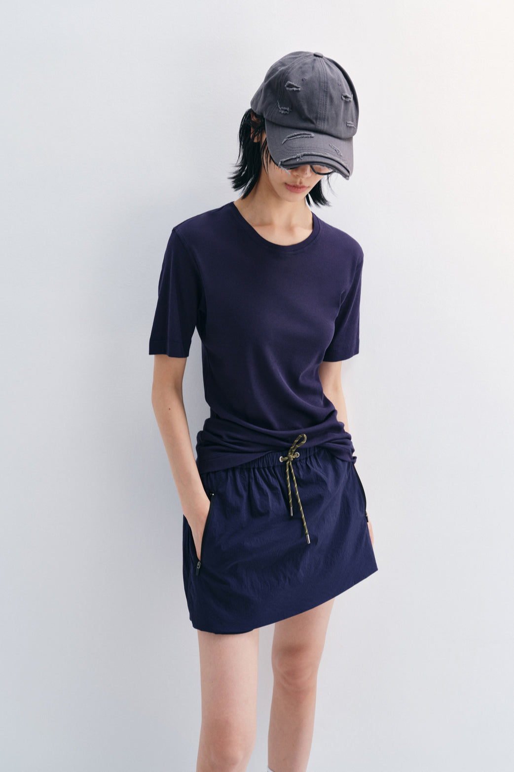 100% cotton semi sheer soft T-shirt | 4 color